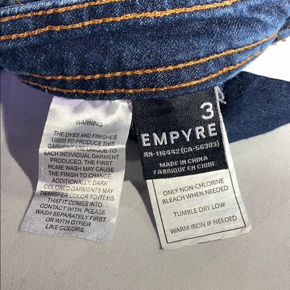 Empyre Jean shorts - Picture 3 of 5